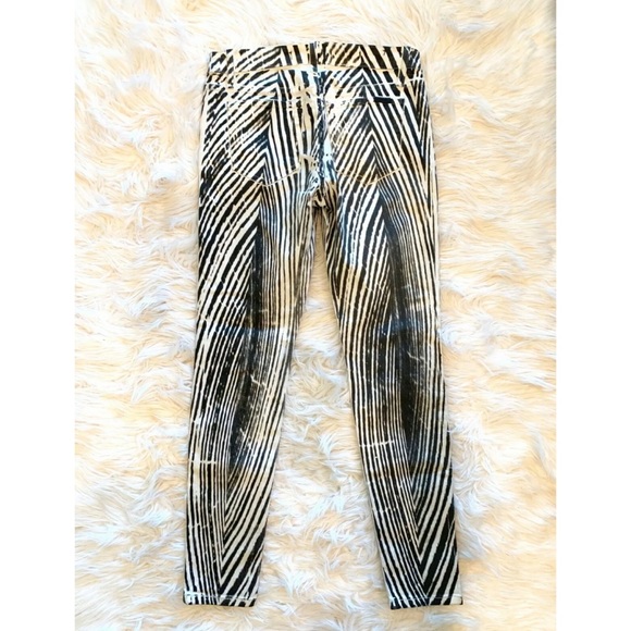 JOES JEANS Zebra Print Skinny Ankle Jeans - Picture 2 of 4